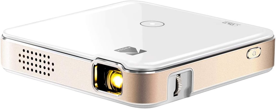 Portable Pocket Projector - Rechargeable, Wireless, HD Quality