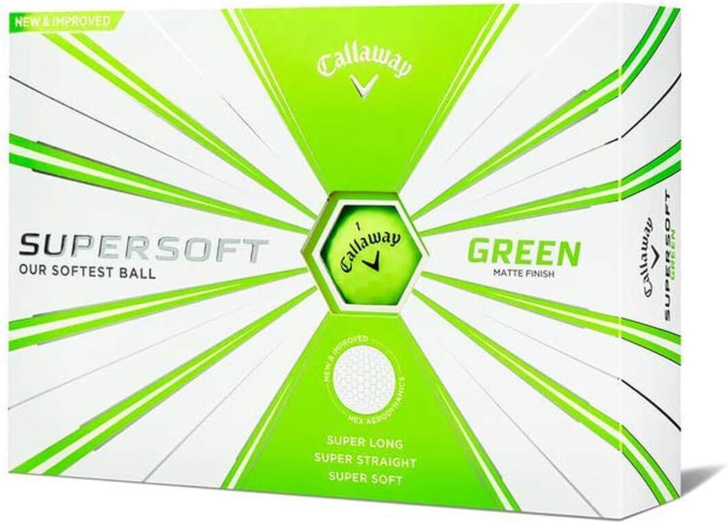 Callaway Golf Supersoft Golf Balls for Ultimate Performance