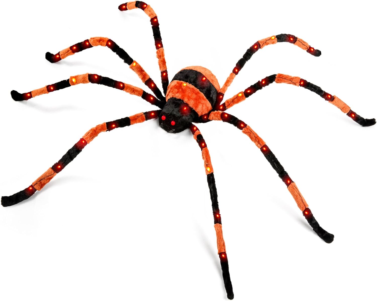 5ft Giant Glowing Spider Halloween Decoration for Spooky Fun