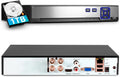 TOWODE 4CH Security Camera System 5MP DVR - Reliable 24/7 Recording