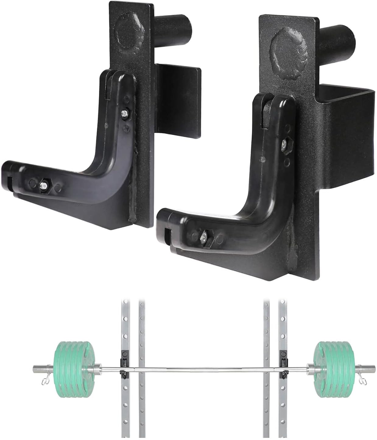 SYL Fitness J-Hooks: Secure Barbell Storage