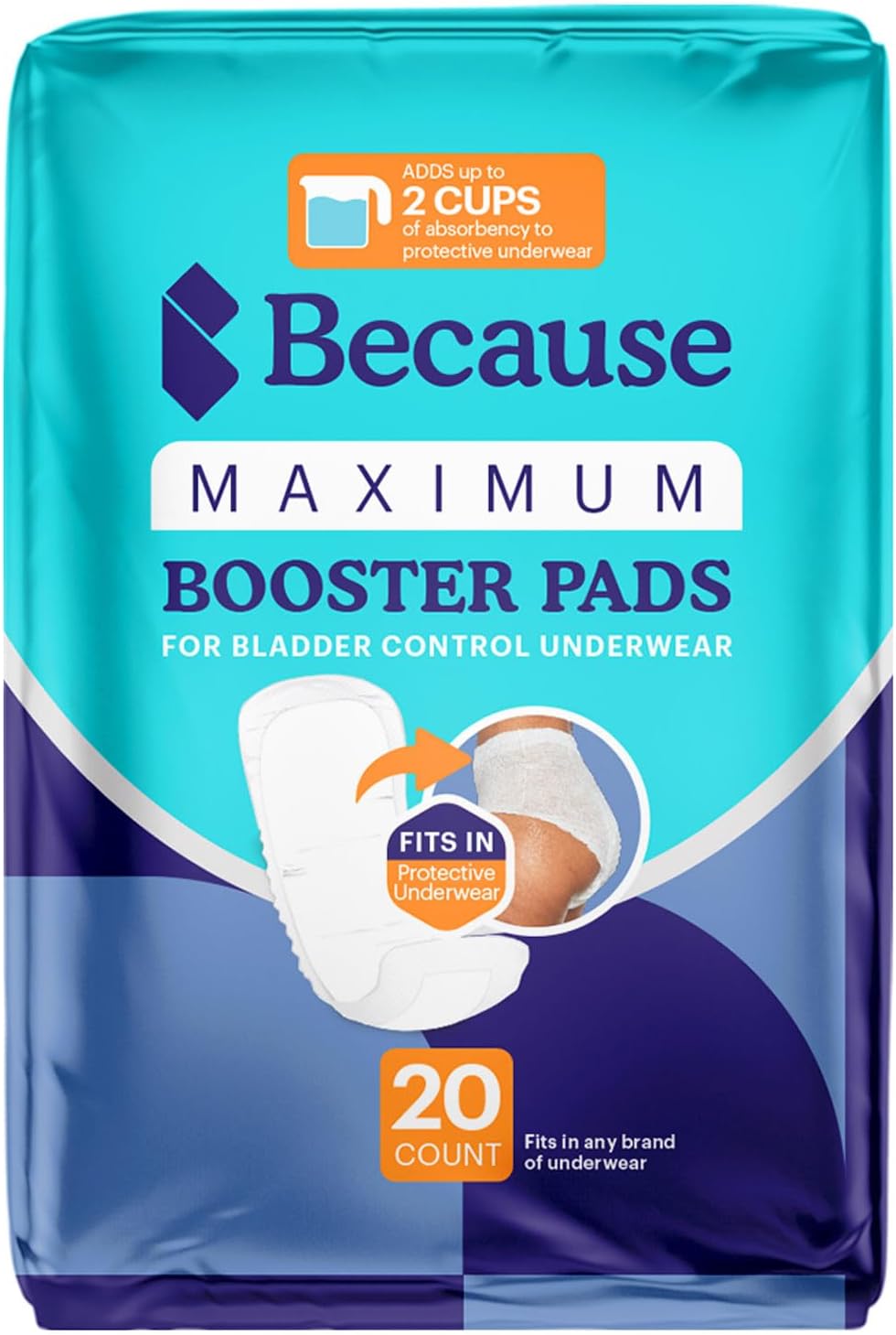 Increased Absorbency Booster Pads for Adults!