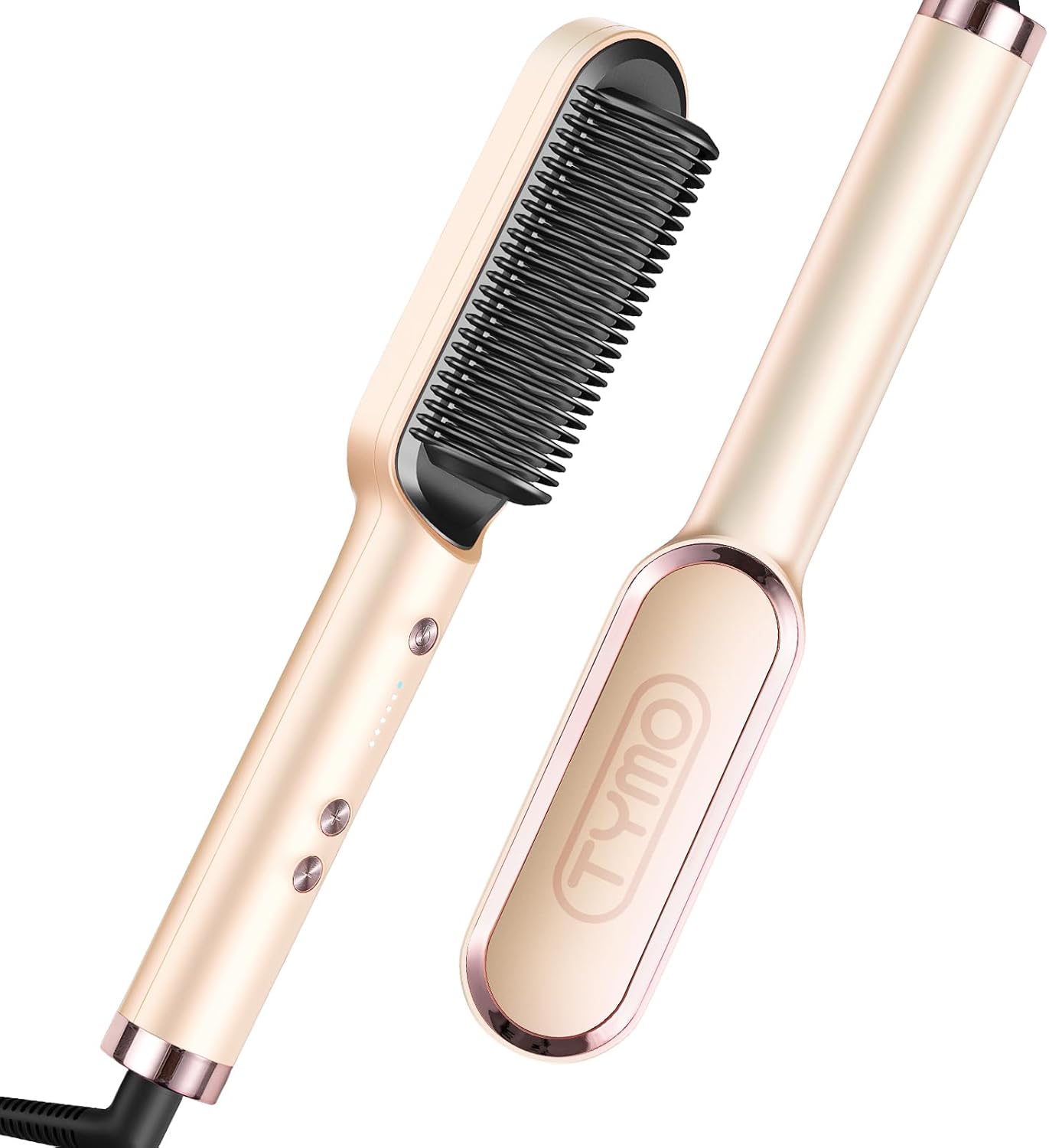 TYMO Ring Hair Straightener Brush for Effortless Styling