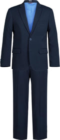 Boys' 2-Piece Formal Suit Set - Classic Single-Breasted Look