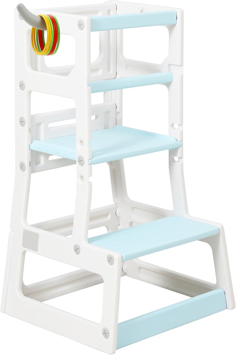SDADI Adjustable Height Kids Kitchen Step Stool for Learning Fun