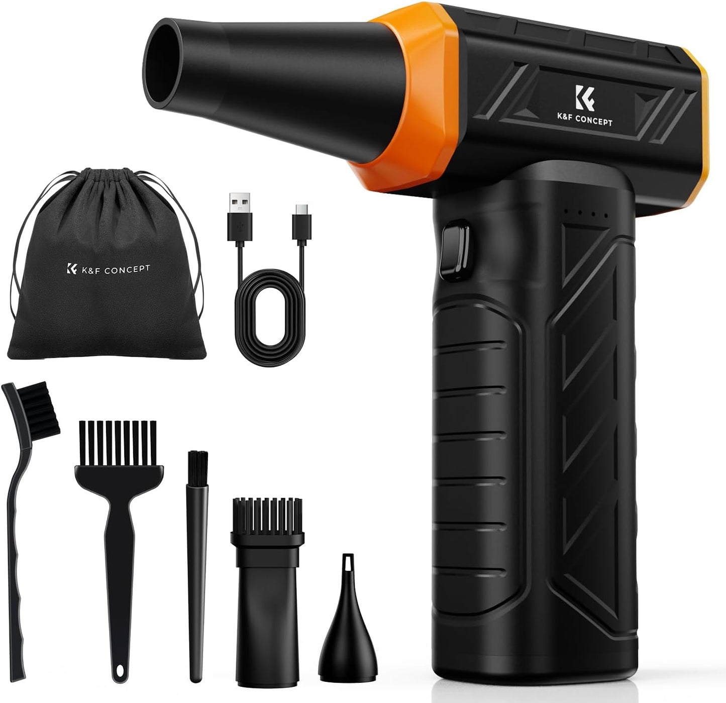 K&F CONCEPT Long-Lasting Compressed Air Duster for Versatile Use