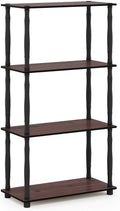 Furinno Turn-N-Tube 4-Tier Shelf Rack for Stylish Storage