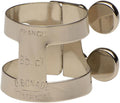 Bb Clarinet Ligature - Inverted Silver Plated for Dark Sound