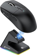 Attack Shark X6 Wireless Gaming Mouse - Ultralight 49g, Magnetic Dock