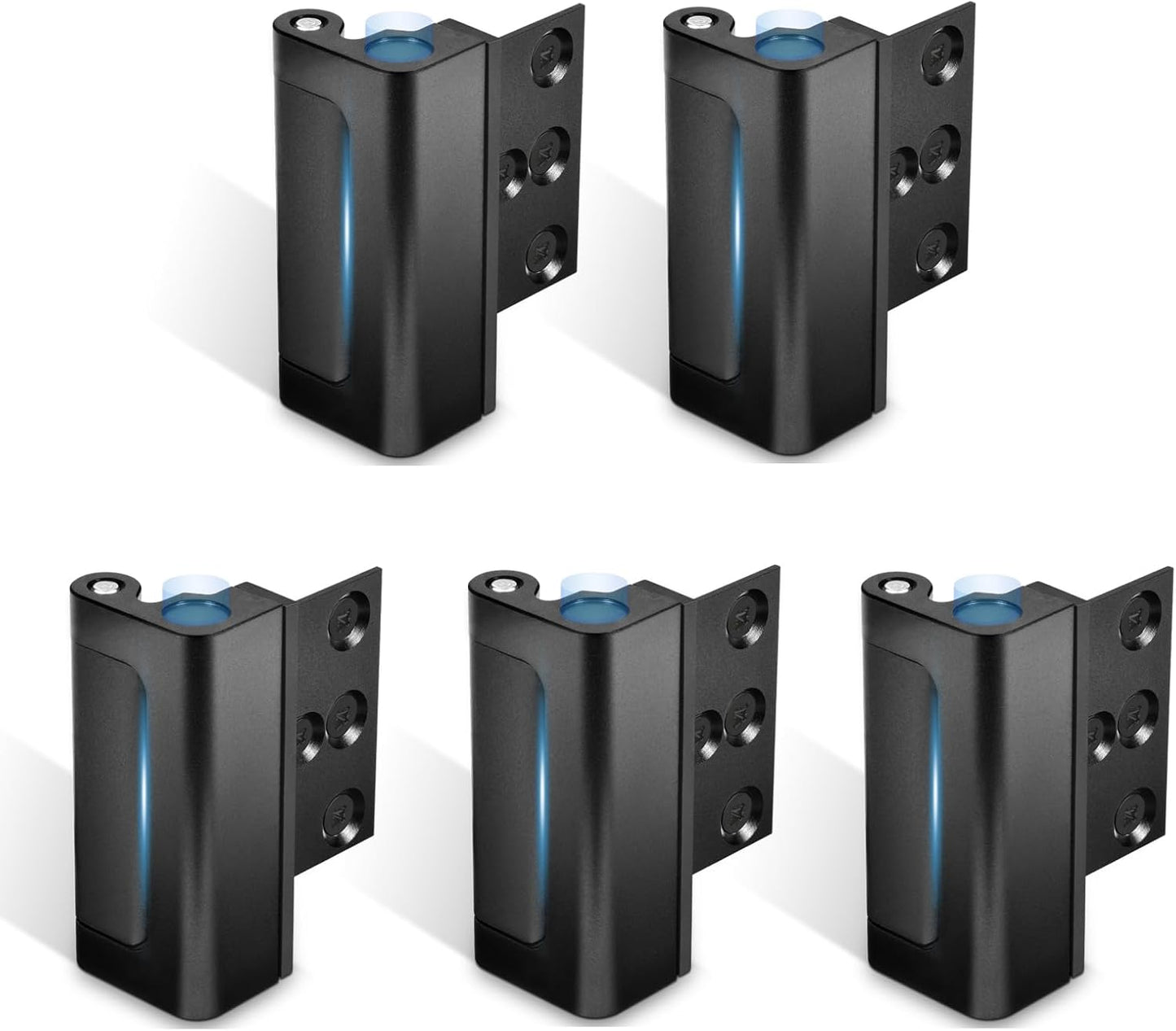 5Pack Home Security Door Reinforcement Lock for Maximum Safety