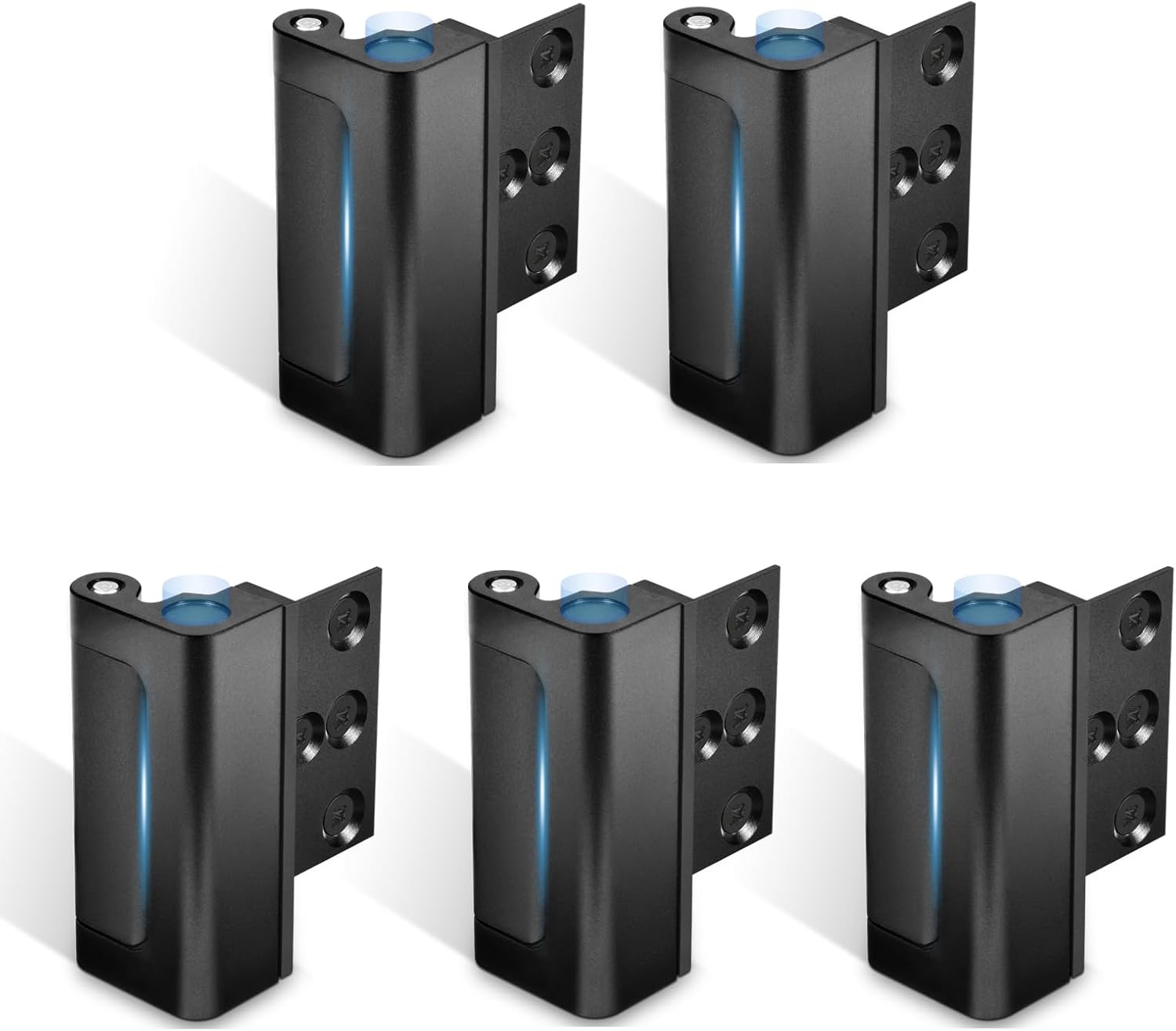 5Pack Home Security Door Reinforcement Lock for Maximum Safety