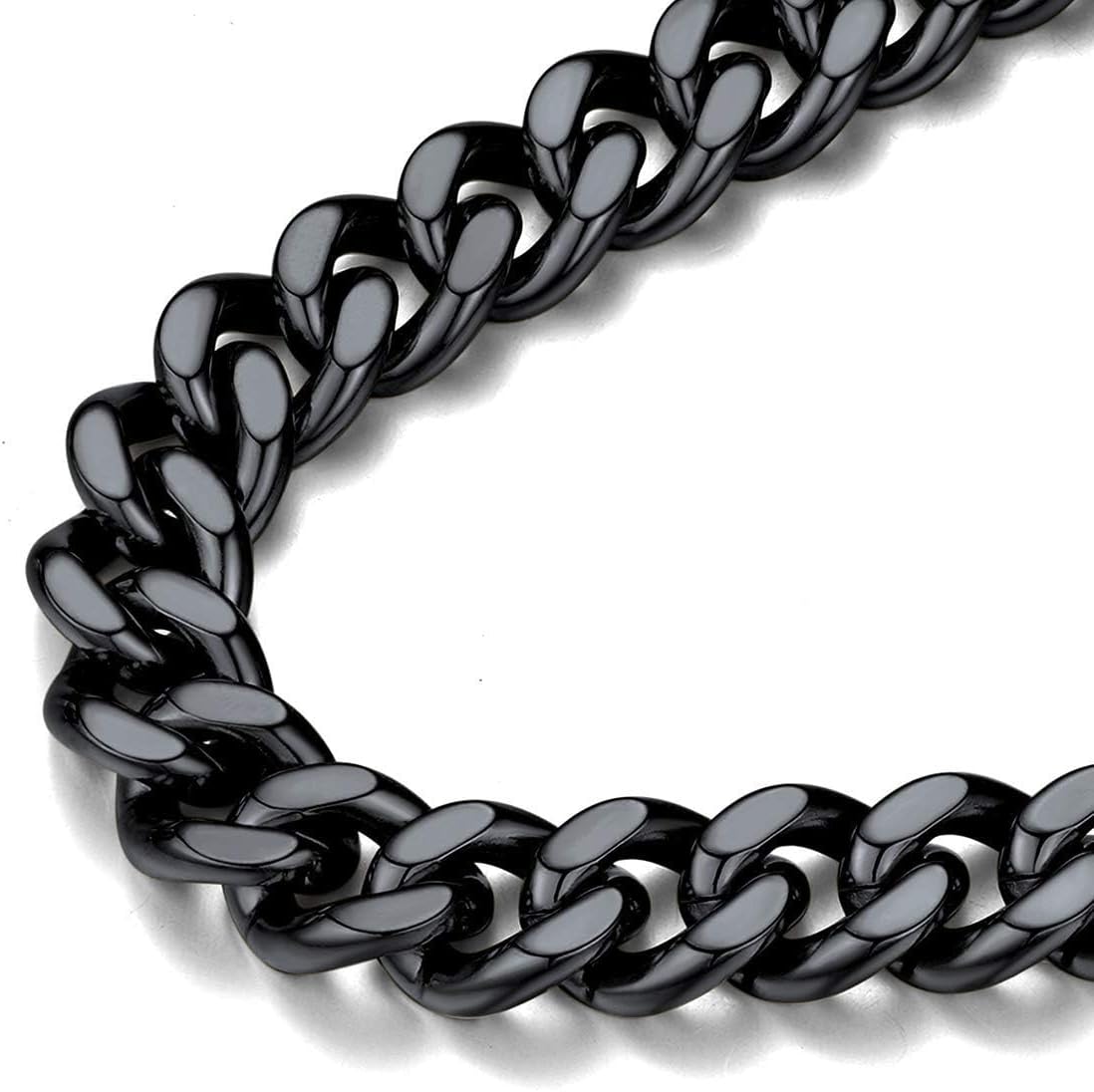 FindChic Men Curb Chain Necklace - Stylish Gold Plated Jewelry