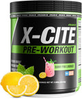 X-CITE Pre-Workout Sunny Pink Lemonade - Energize & Focus