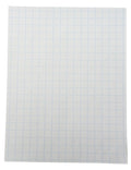 School Smart Double Sided Graph Paper 8-1/2 x 11 in - Classroom Pack