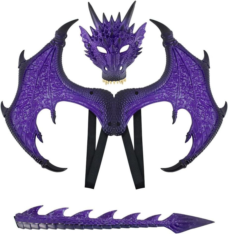 CRTEPST Dragon Costume for Kids - Perfect for Halloween Fun