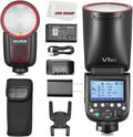 Godox V1C Round Head Camera Flash - Natural Soft Light for Canon