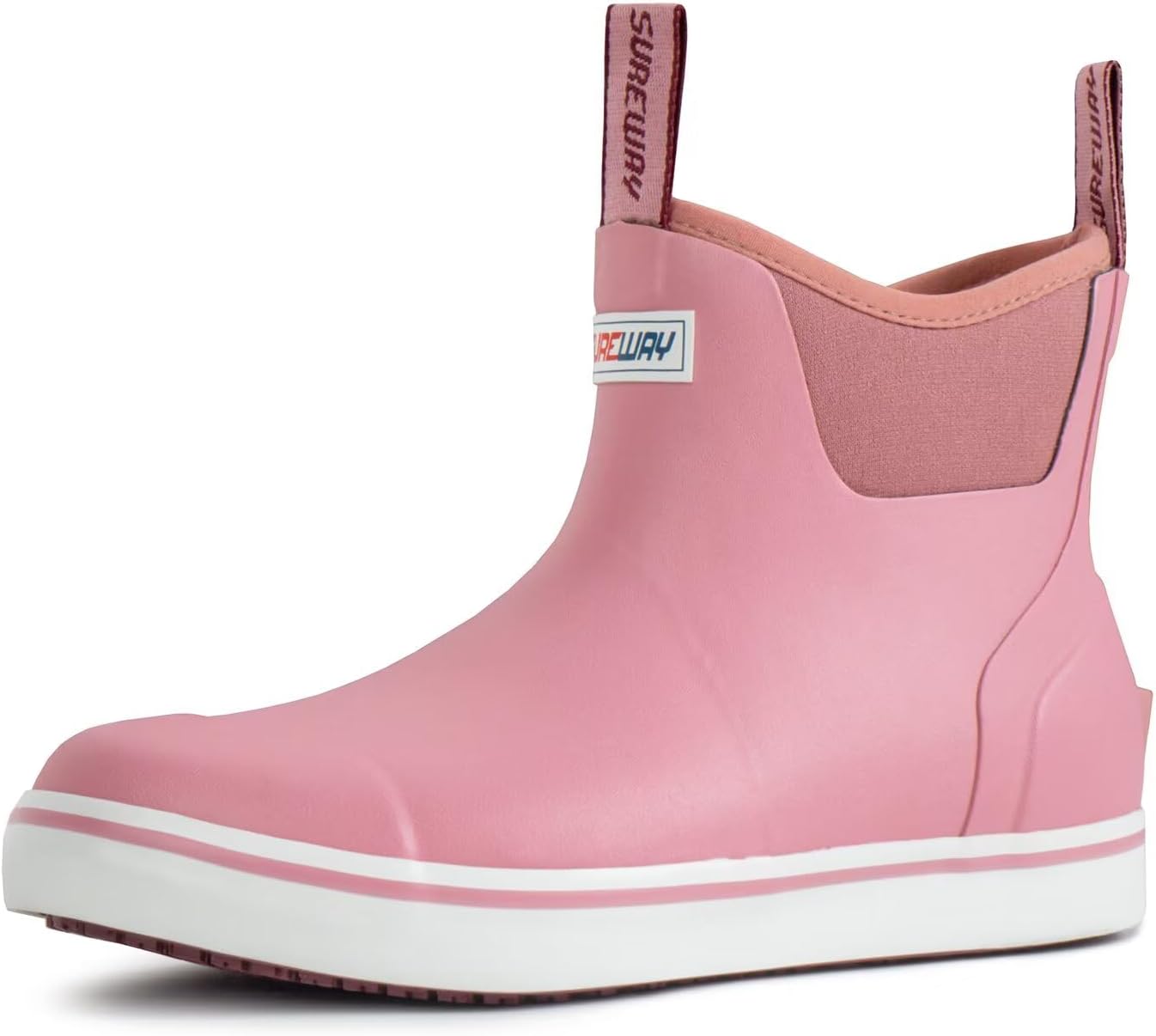 SUREWAY Women's Deck Boots: Non-Slip Waterproof Fishing Boots
