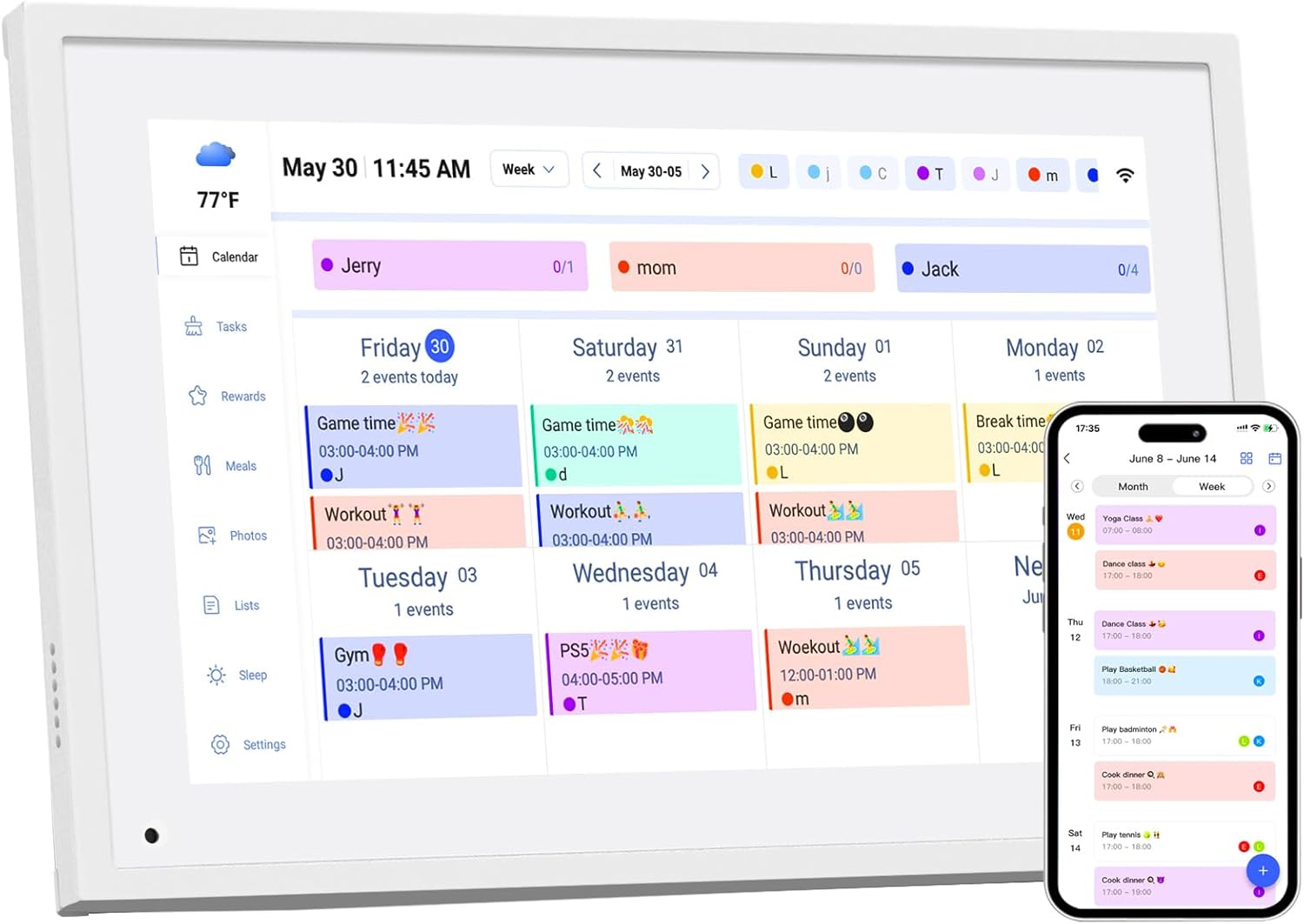 Akimart 10.1 inch Wall Planner Digital Calendar Review