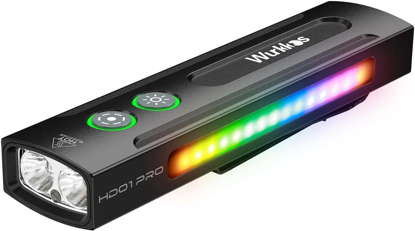 Wurkkos HD01 PRO 6-in-1 Flashlight for Outdoor Adventures