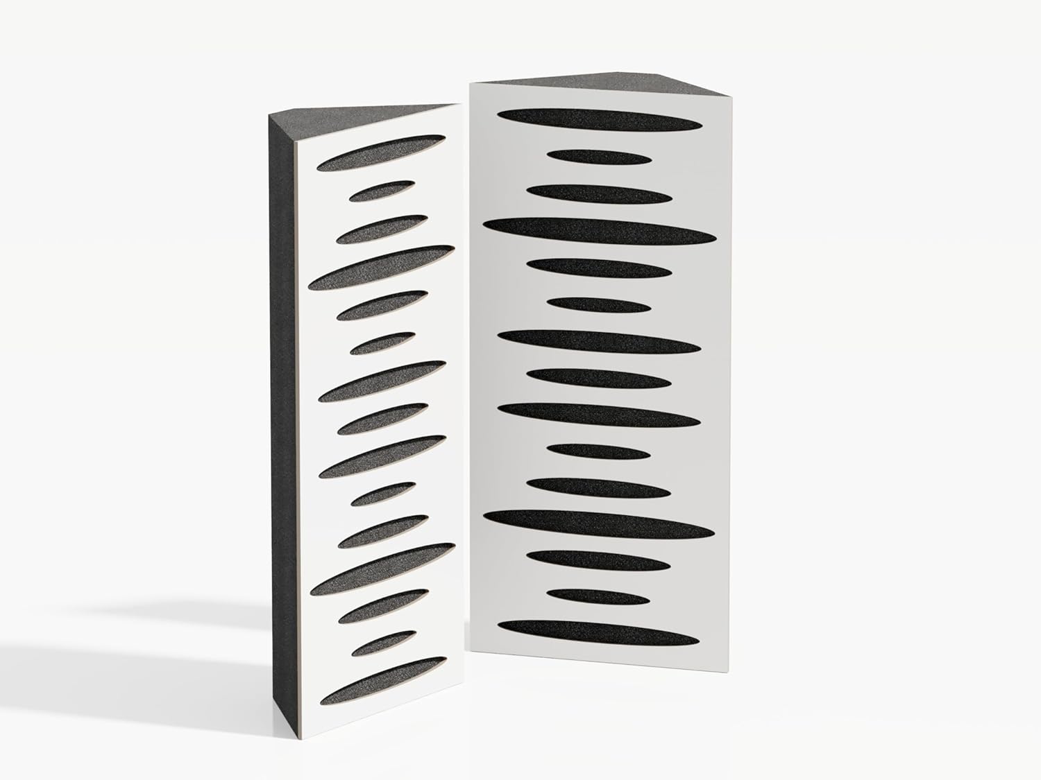 Narrow Acoustic Bass Traps for Soundproofing and Insulation