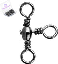 3 Way Swivels Fishing Tackle - High Strength Three Way T-Turn Swivel