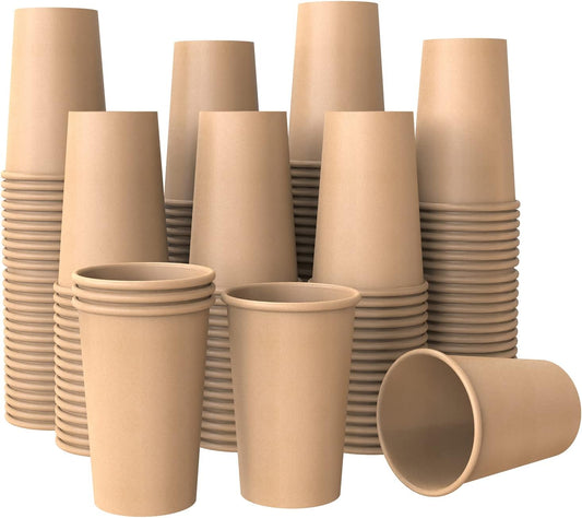 WANBAO 300 pack 8 oz Disposable Coffee Cups - Perfect for Any Occasion!