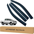 Window Visors Rain Guards for Toyota Hilux Double Cab 2005-2015 - Vent