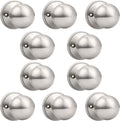 Probrico Ball Dummy Door Knob Brushed Nickel (10 Pack) - No-Turn
