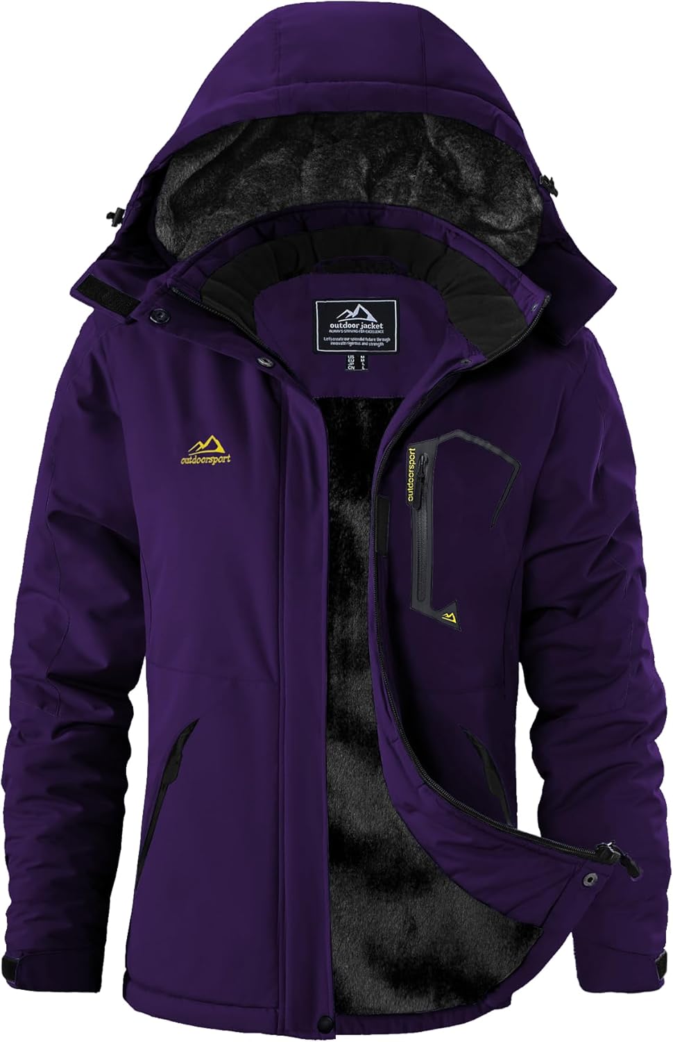 SMENG Women's Winter Ski Jacket - Waterproof & Warm