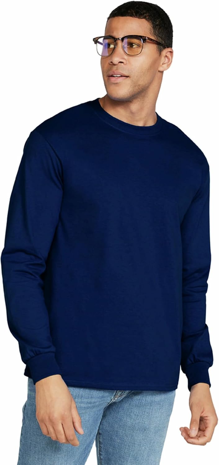 Gildan Adult Ultra Cotton Long Sleeve T-Shirt Multipack Review