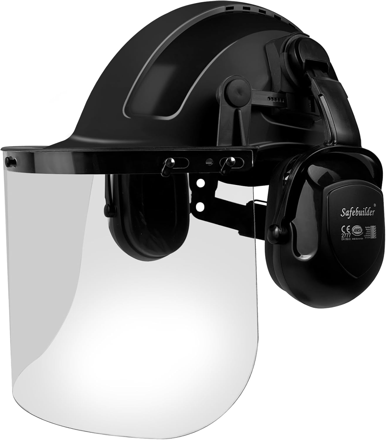 Q20 Forestry Safety Helmet with Face Shield & Ear Muffs Protection