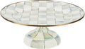 Enamel Pedestal Platter Round Cake Stand Small - Sterling Check