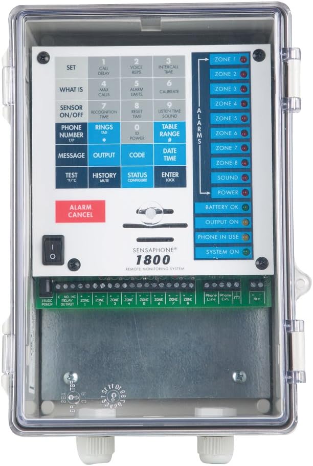 Sensaphone 1800-CD Remote Monitor for Reliable Monitoring Needs