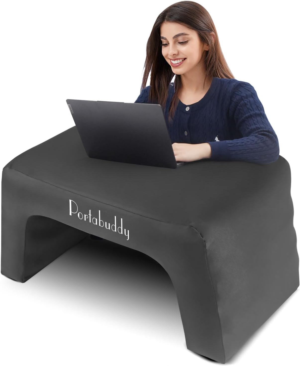 Portable Lap Desk & Pillow Combo - Comfy Support!