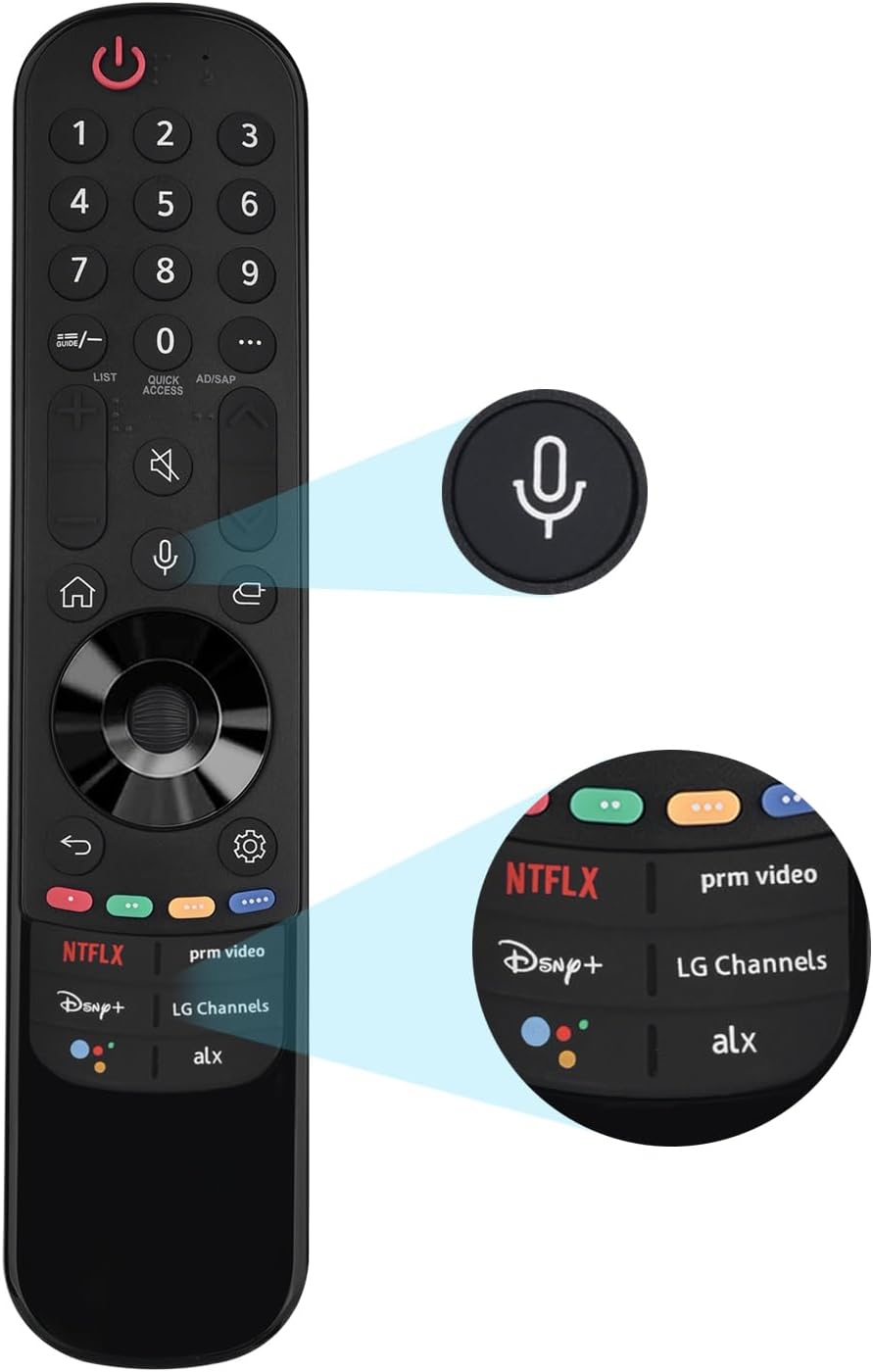 LG Smart TV Remote: Voice Control & Pointer Function