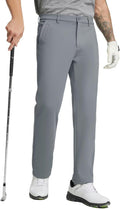 Golf Fleece Lined Pants for Men - Water-Resistant Thermal Comfort