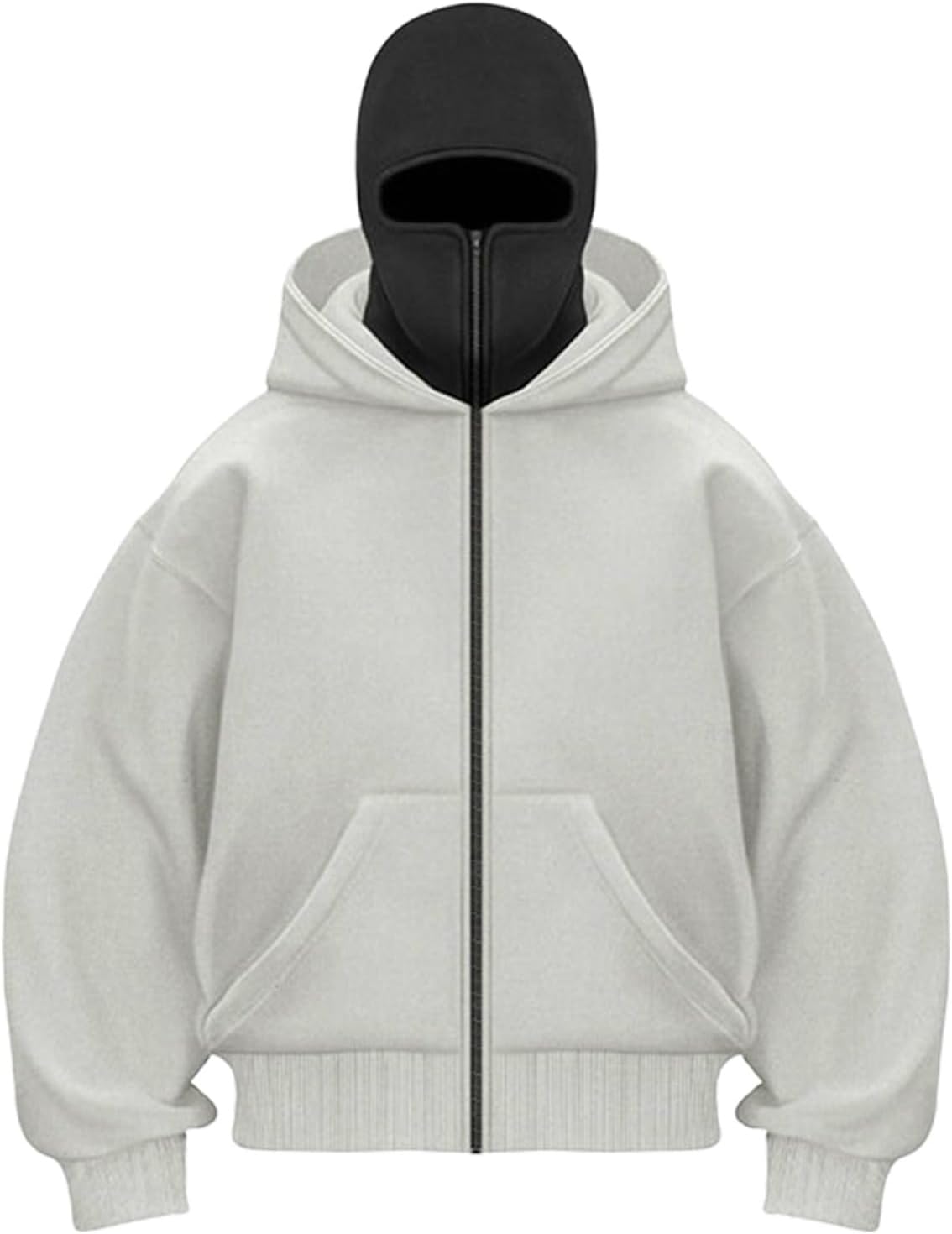 Stylish Heavyweight Balaclava Hoodie for Men