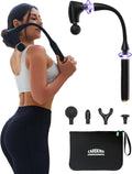 2-in-1 Detachable Percussion Massage Gun for Pain Relief