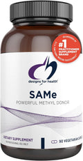 Same Capsules with B6, B12 + 5-MTHF - 200 mg SAMe Designs