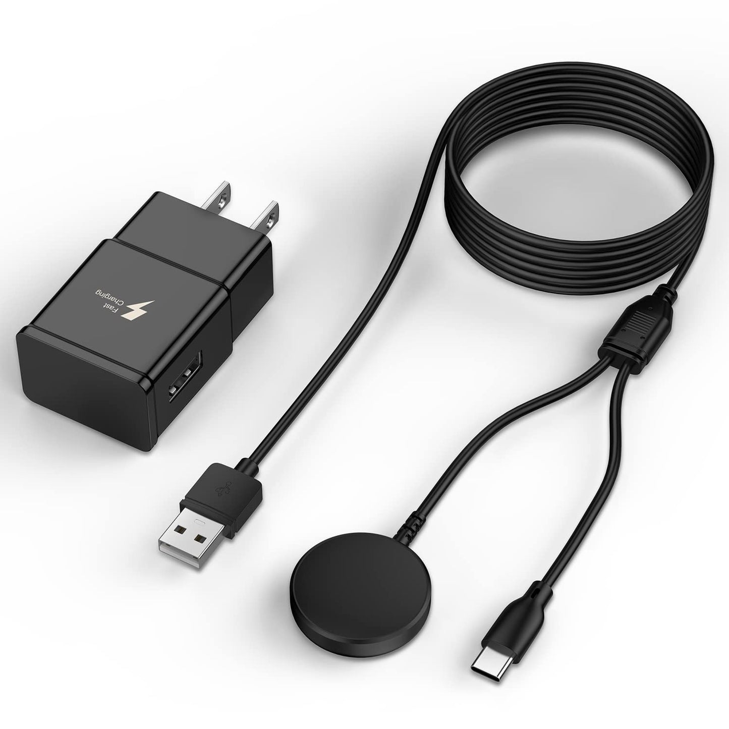 Fast Charge Samsung Watch Cable & Adapter Set