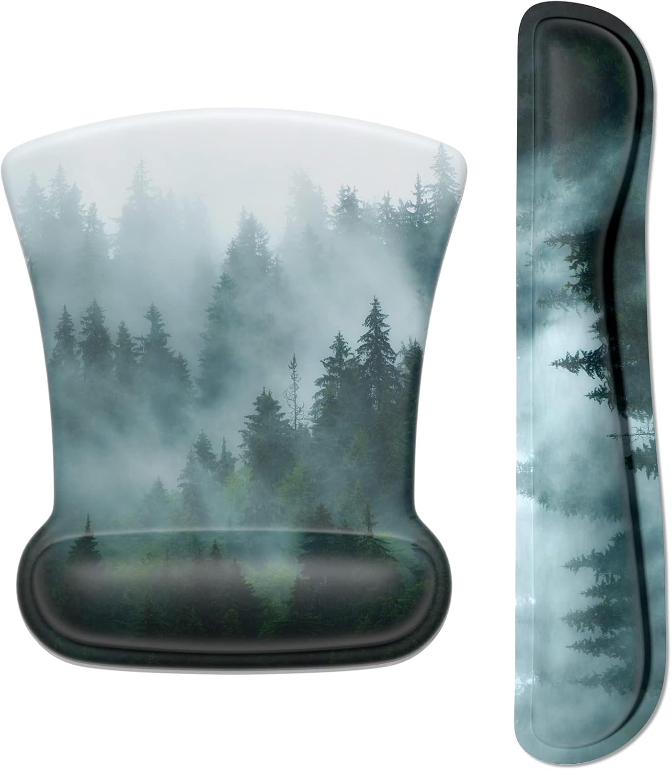 Ergonomic Memory Foam Wrist Rest Set