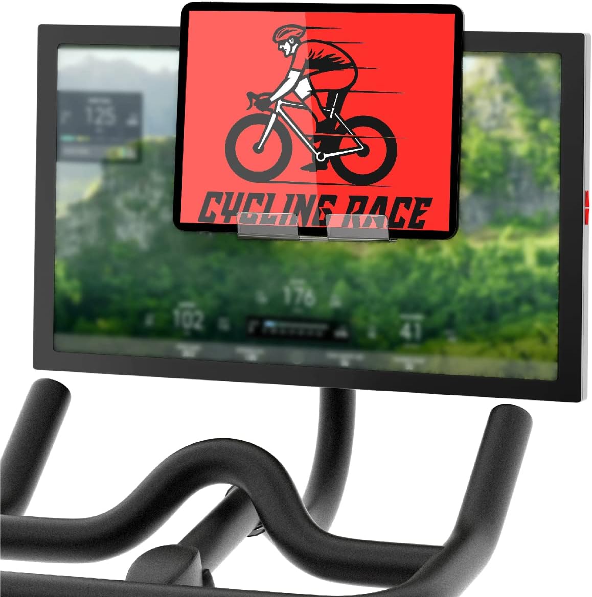 Tablet Holder Compatible with Peloton Bike & Plus for Home Gym