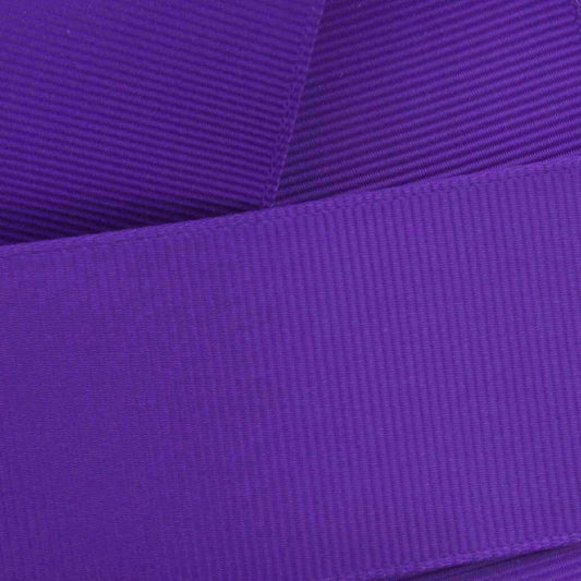 3 Regal Purple Grosgrain Ribbon Solid 100 Yard Reel for Crafts