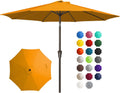10FT Outdoor Patio Umbrella with Crank and Tilt - Durable Shade