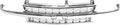 Front Grille Grill All Chrome for Chevrolet Silverado & Tahoe