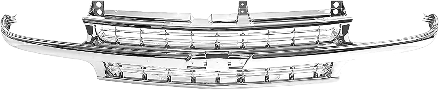 Front Grille Grill All Chrome for Chevrolet Silverado & Tahoe