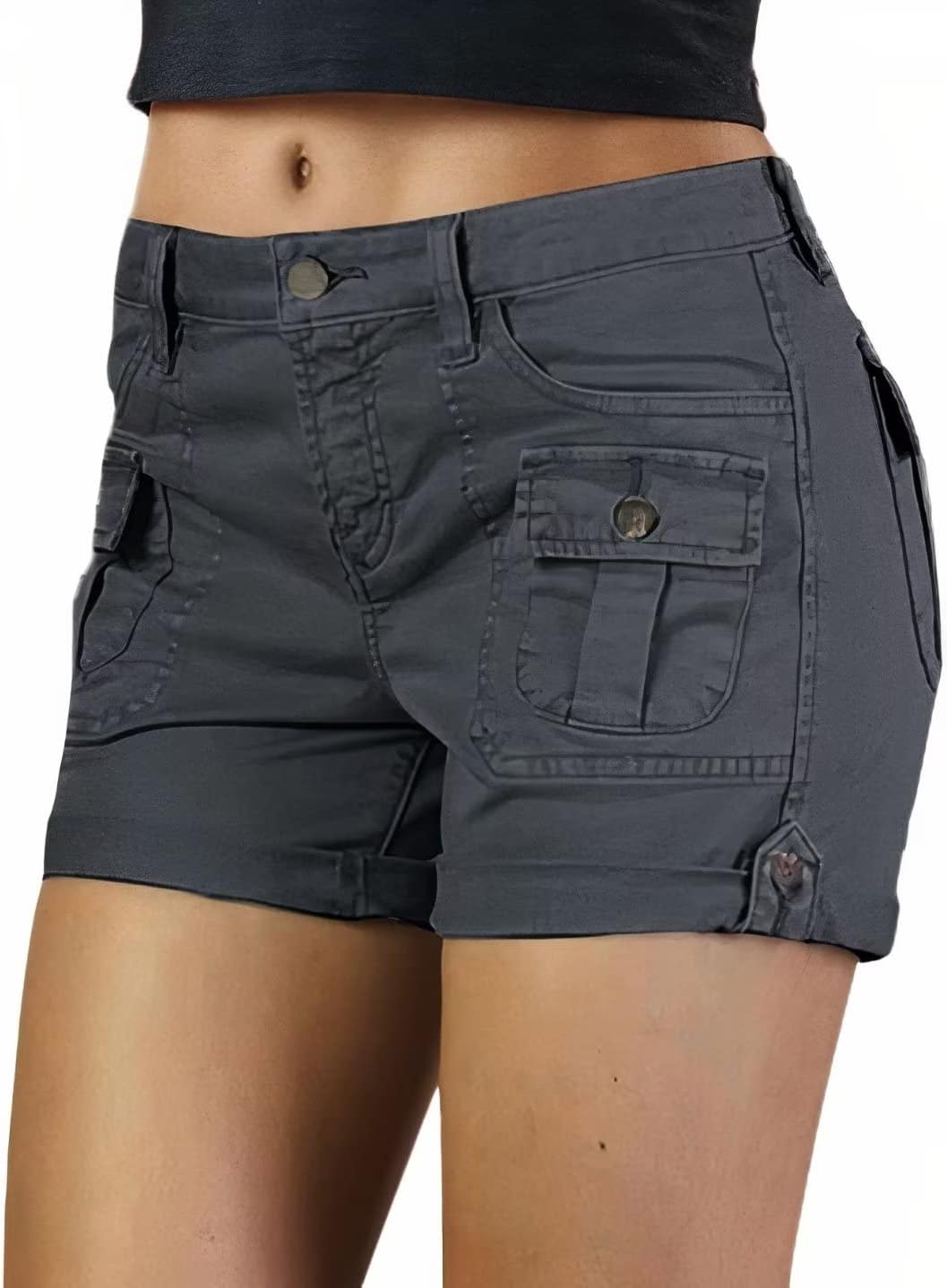 Flamingals Women's Cargo Shorts for Summer Hiking and Style