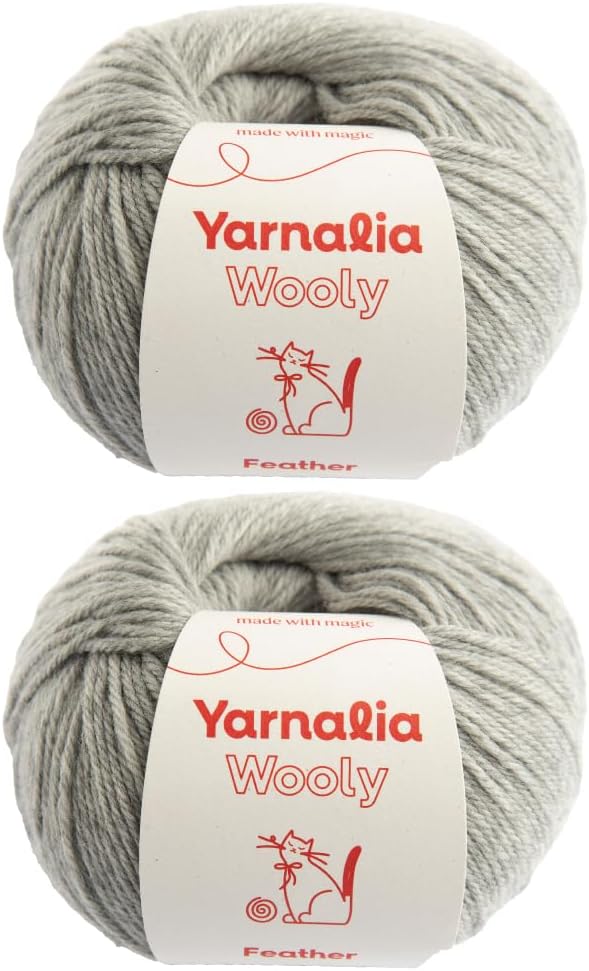 Wooly Merino Worsted Weight Yarn - Ultra-Soft & Durable