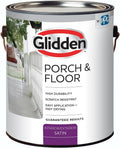 White Satin Interior/Exterior Paint with Primer for Floors & Porches