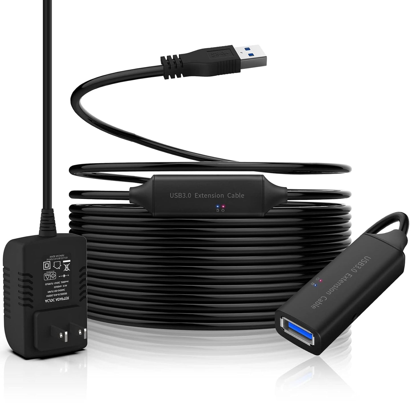 USB 3.0 Active Extension Cable for VR, Xbox, PS4 and More